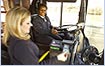People on bus
