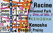 Map of Racine